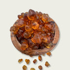 Authentic Unmilled Round Peach Gum Crystals (Tao Jiao)