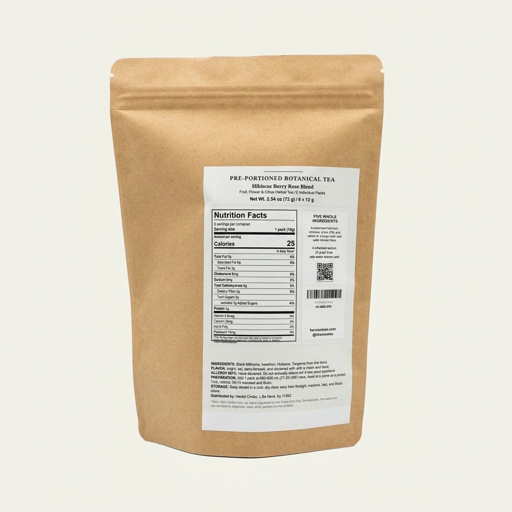 Authentic Hibiscus Berry Rose Blend