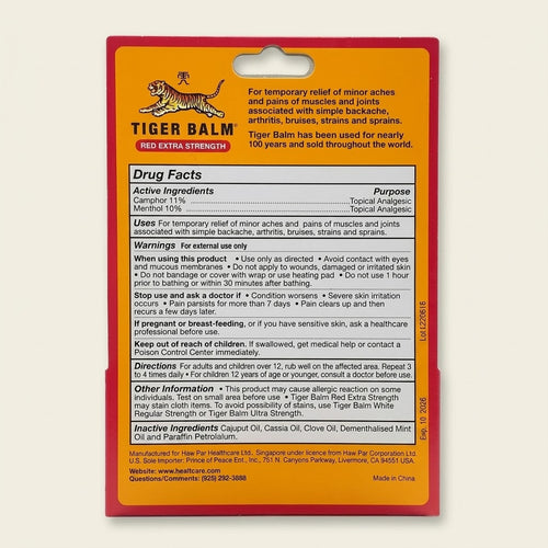 Authentic Tiger Balm White Aromatic Ointment