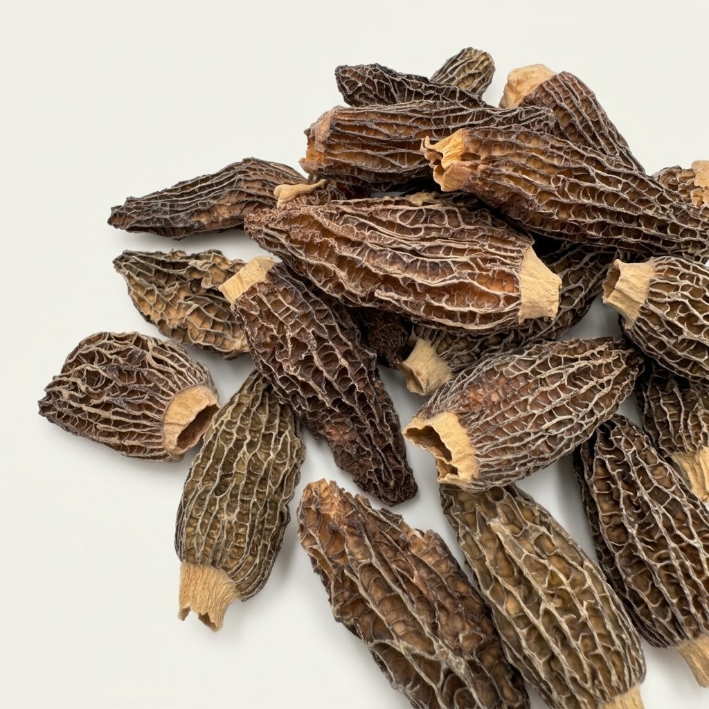 Dried Morel Mushrooms（Known in Chinese as Yang Du Jun ）