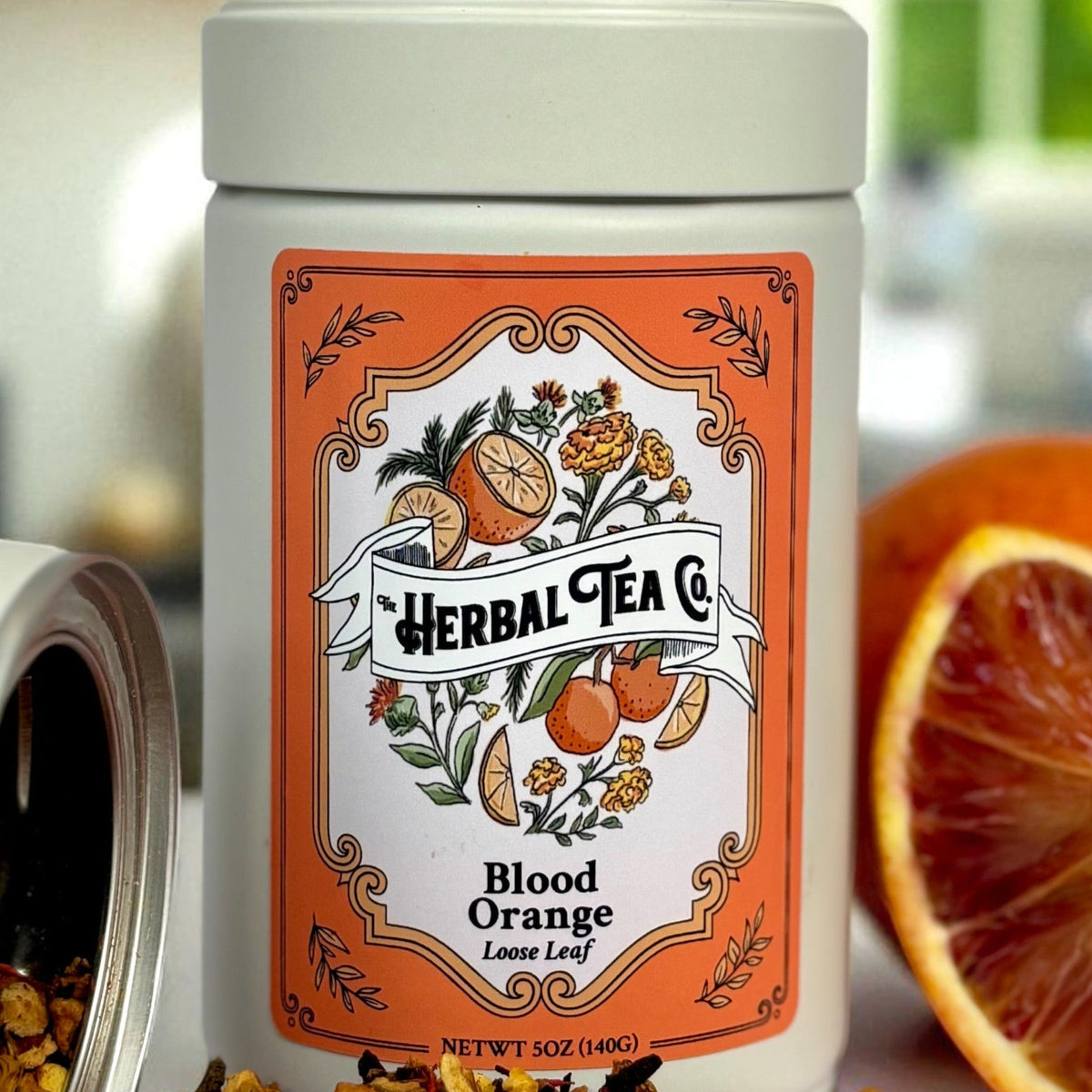 Blood Orange Herbal Tea